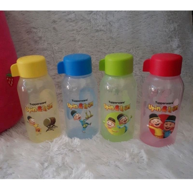 tupperware botol eco fancy 350ml ipin upin botol minum anak tupperware