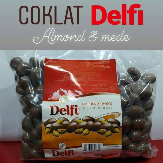 

Coklat delfi almond & mede exp 25 November 2025