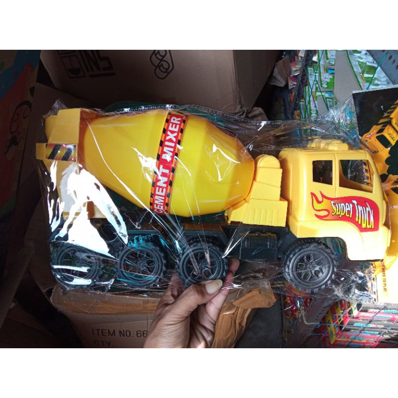 Mainan anak  truk molen kontruksi KGP