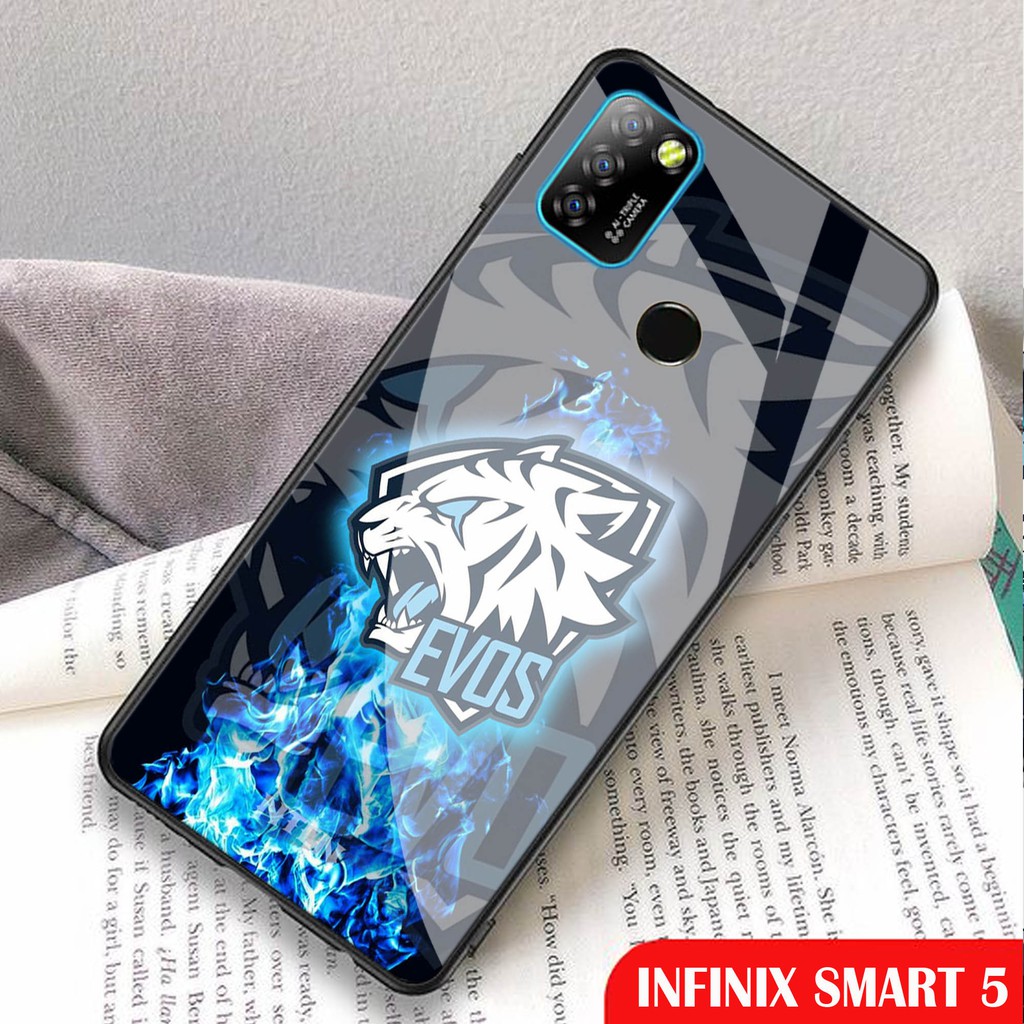 [H06] Softcase Glass Kaca Infinix Smart 5  - Casing Hp Infinix Smart 5  - Case Hp Infinix Smart 5
