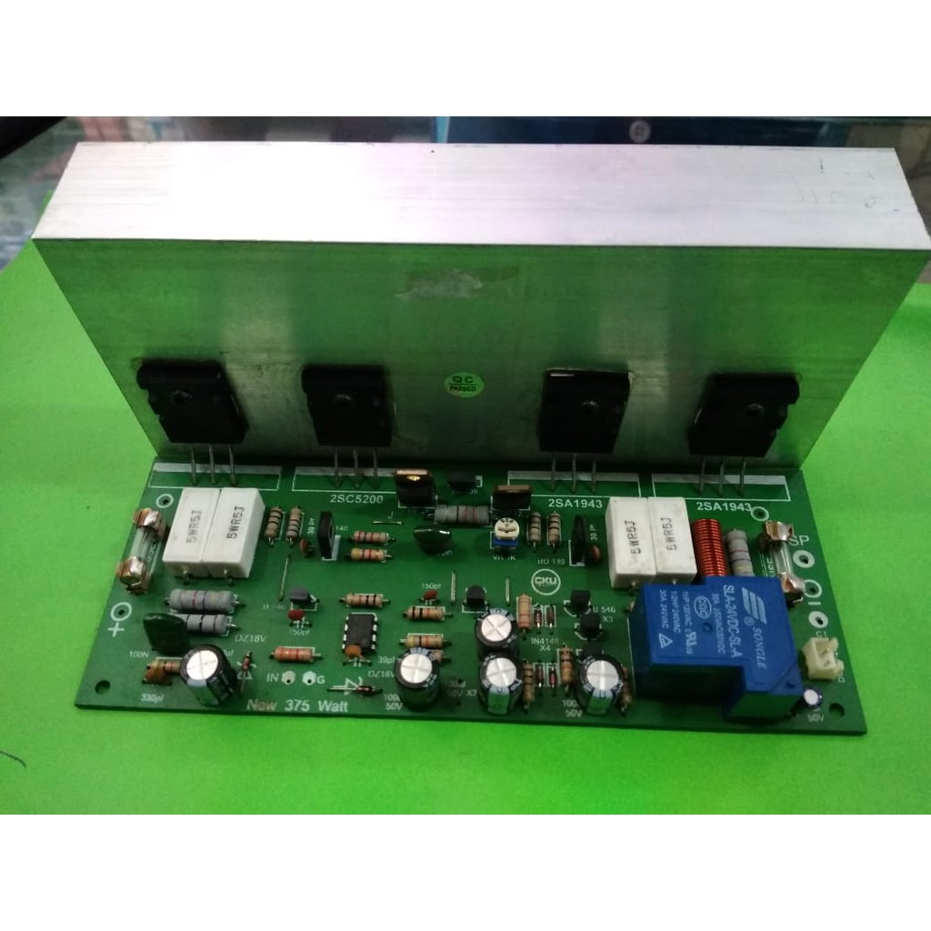KIT POWER AMPLIFIER CKU NEW 375+ FINAL TR 5200
