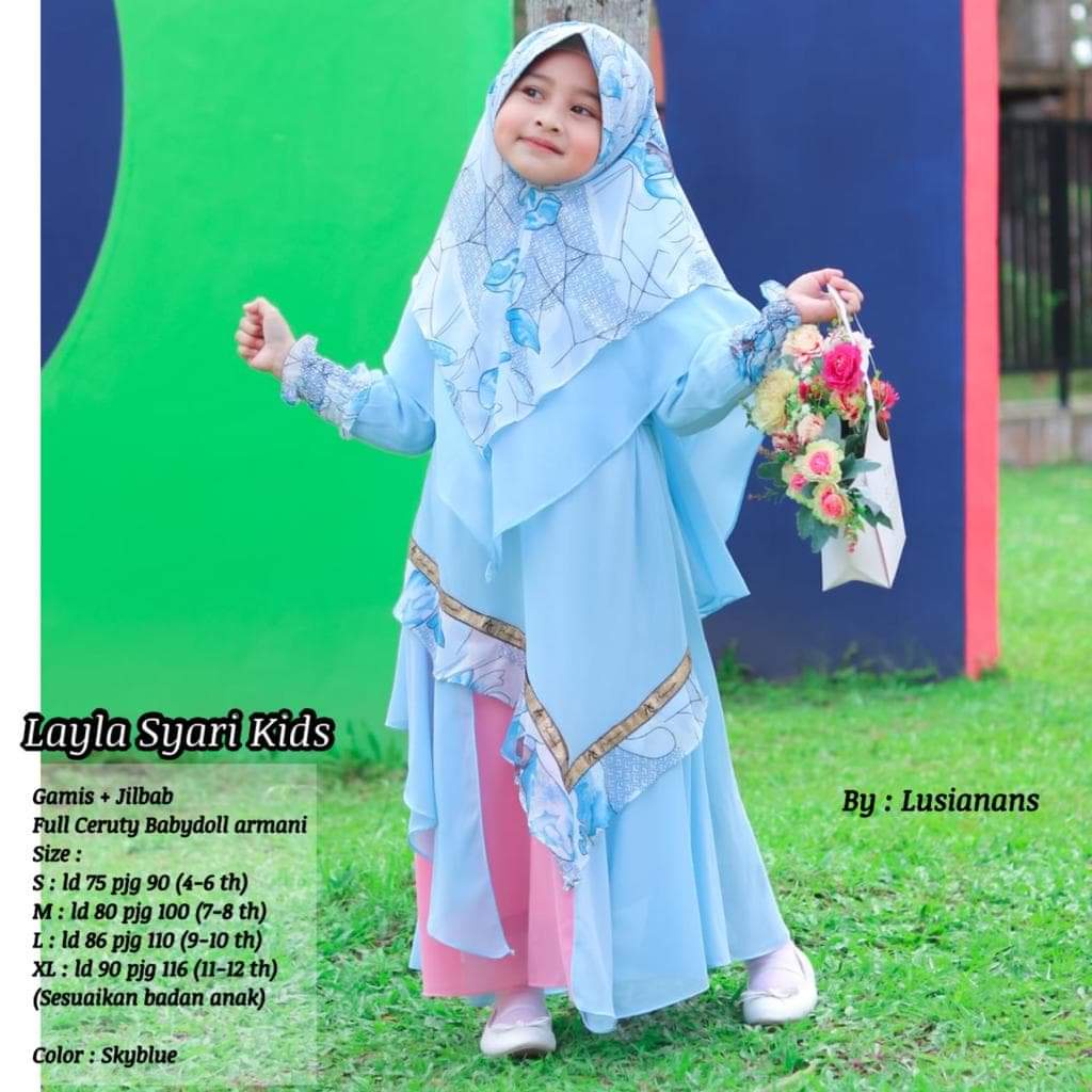 Laila Syari Kids XL