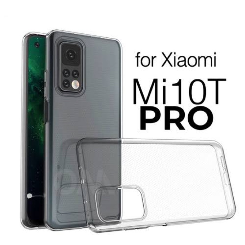 HD CLEAR CASE XIAOMI MI 10T/ 10T PRO/ MI 11T/ 11T PRO TEBAL TRANSPARANT