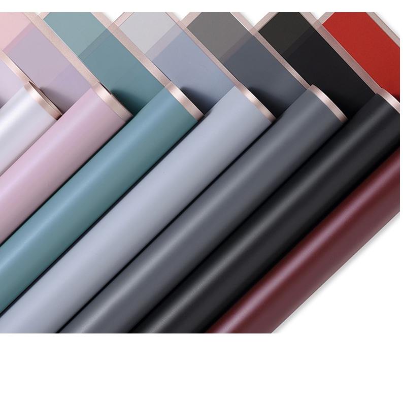 

♖ Gold Frame Cellophane PACK (58 x 58 cm) Kertas Bunga Wrapping Paper ⇈