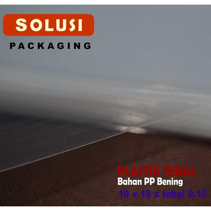 Plastik Tebal / Plastik Pp Tebal 10 X 18 X Tebal 0.15