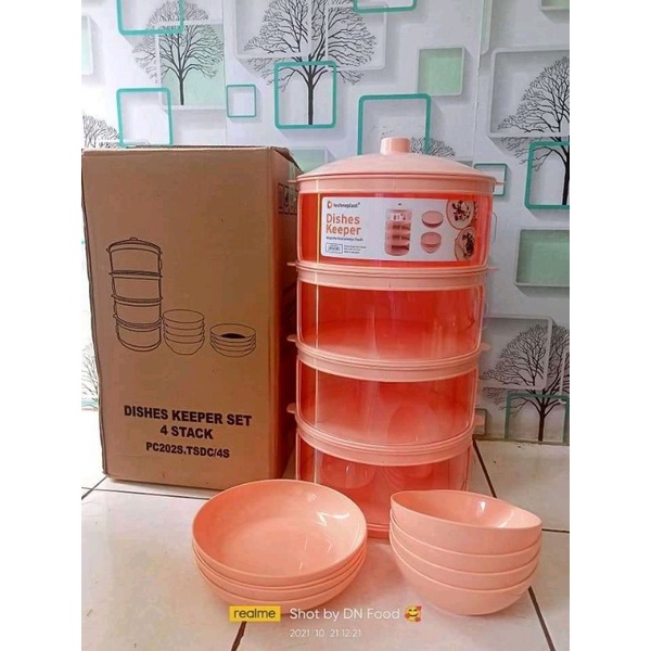 tudung saji technoplast 4 susun