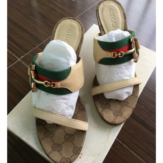 Sandal Hak Gucci Premium Batam