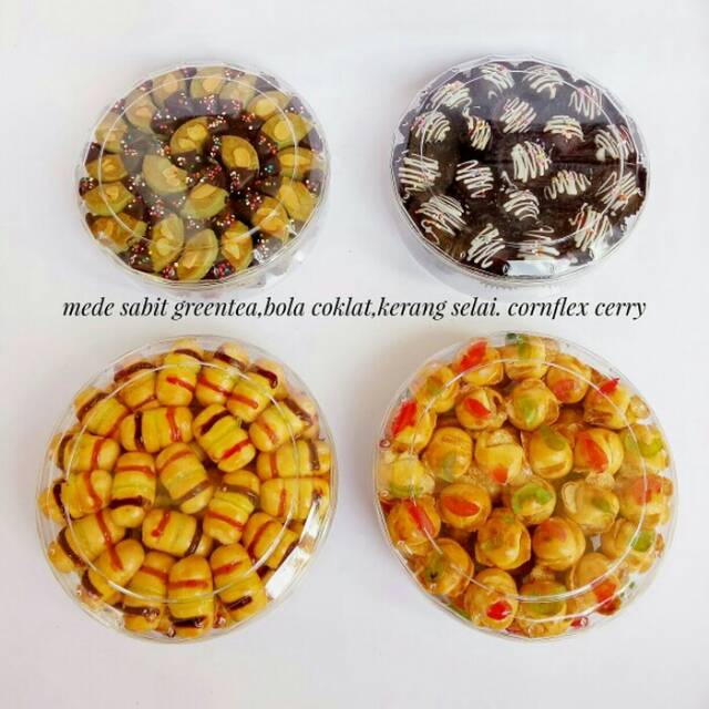 

Kue kering isi 3 toples