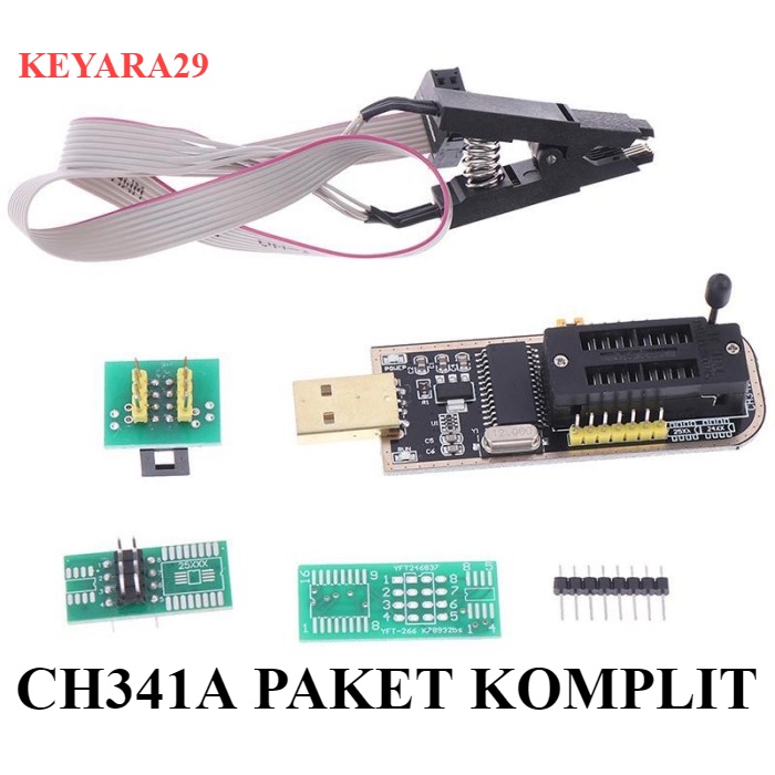 CH341A CH341 CH 341 A 24 25 Series EEPROM Flash BIOS USB Programer