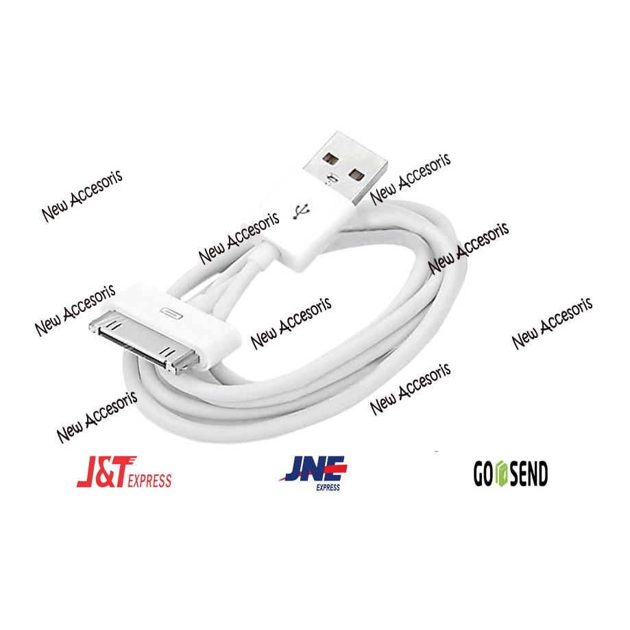 Kabel data casan charger iph 4 original