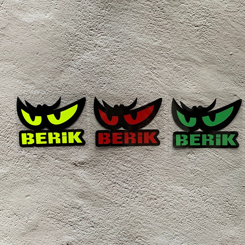 Berik juling Stiker Reflektif Sepeda Motor Dekorasi Stiker Mobil Tangki Bahan Bakar Stiker