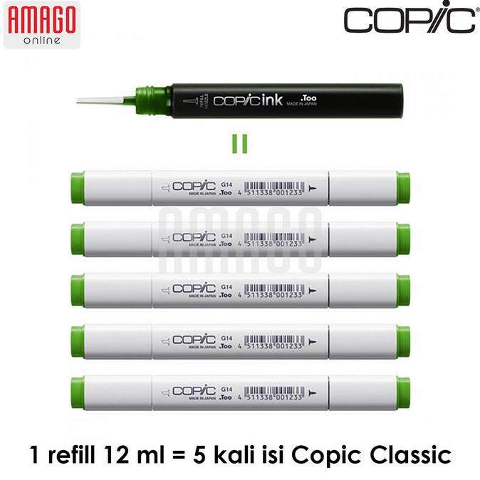 

Promo Bulan Ini New Copic Ink Refills - Tinta Isi Ulang Copic - 12 Ml - Harga Satuan Murah