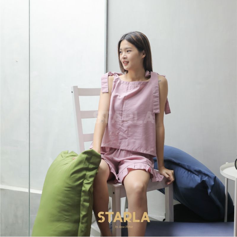 GROSIR PIYAMA DEWASA HOMEWEAR BAJU TIDUR WANITA PAJAMAS MURAH HELIOS STARLA