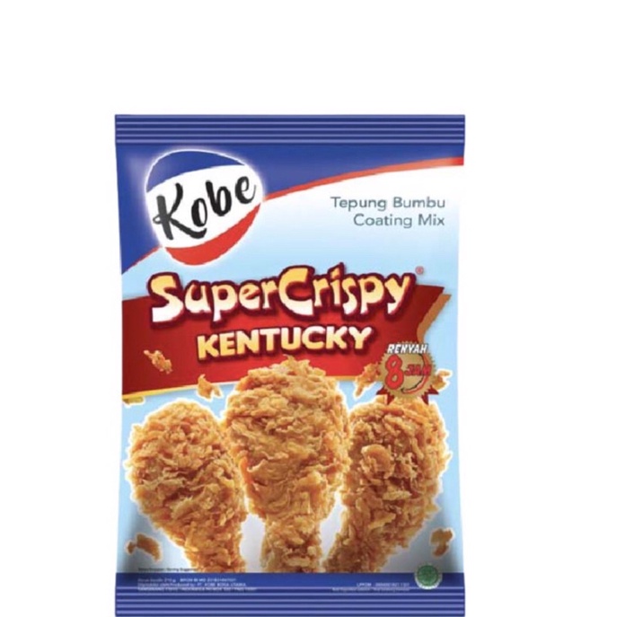 

KOBE TEPUNG KENTUCKY SUPER CRISPY 200gr