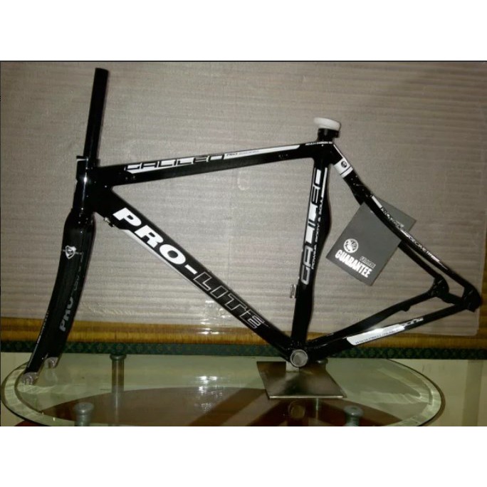 PROLITE Frame Set Galileo - Roadbike - Full Carbon SIZE 50 cm . C-C 46cm . Frame & Fork