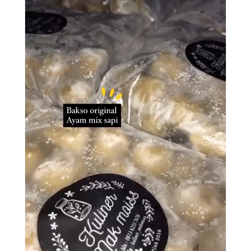 

bakso sapi mix ayam