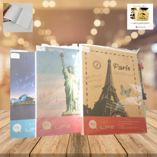 

BINDER KENKO NOTE A5 HARD KARTON MOTIF MY SWEET LIFE