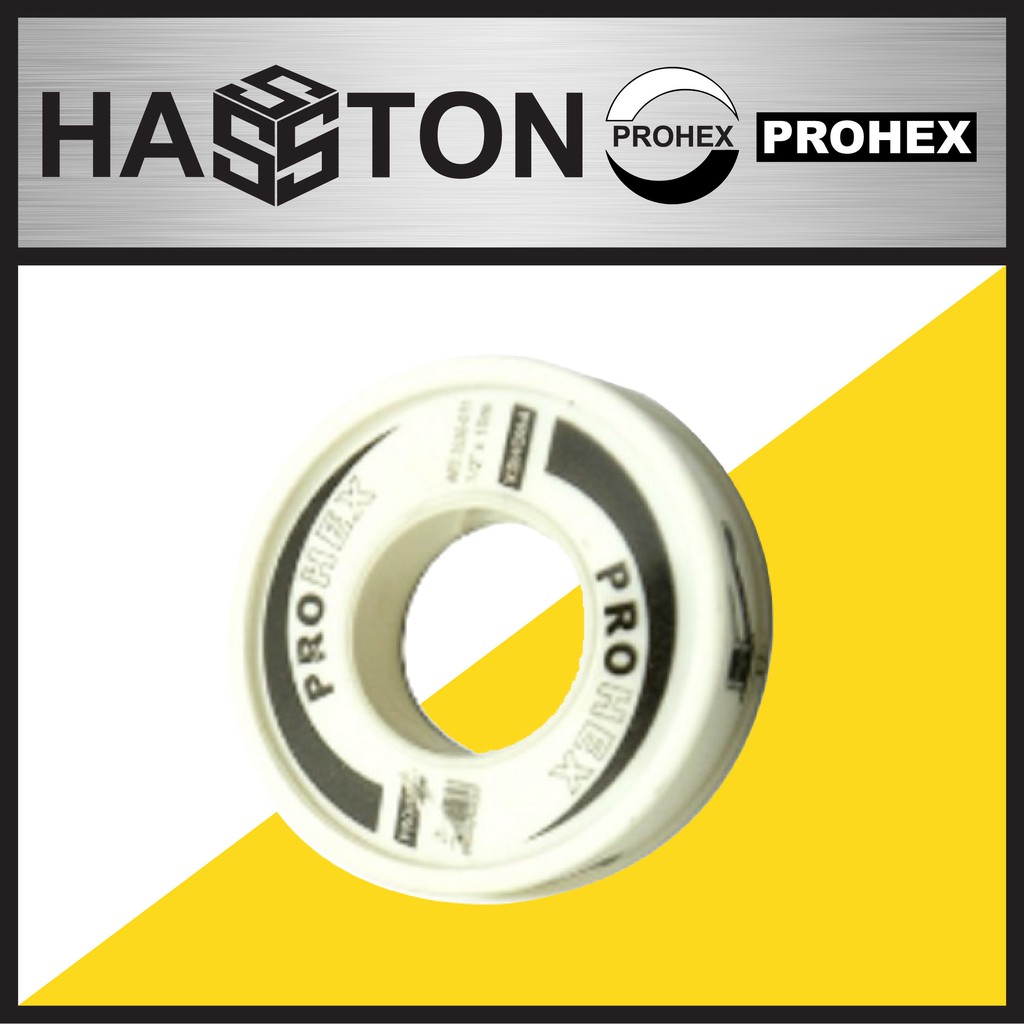 

HASSTON 1" x 10 Seal Tape Putih (3530-001)
