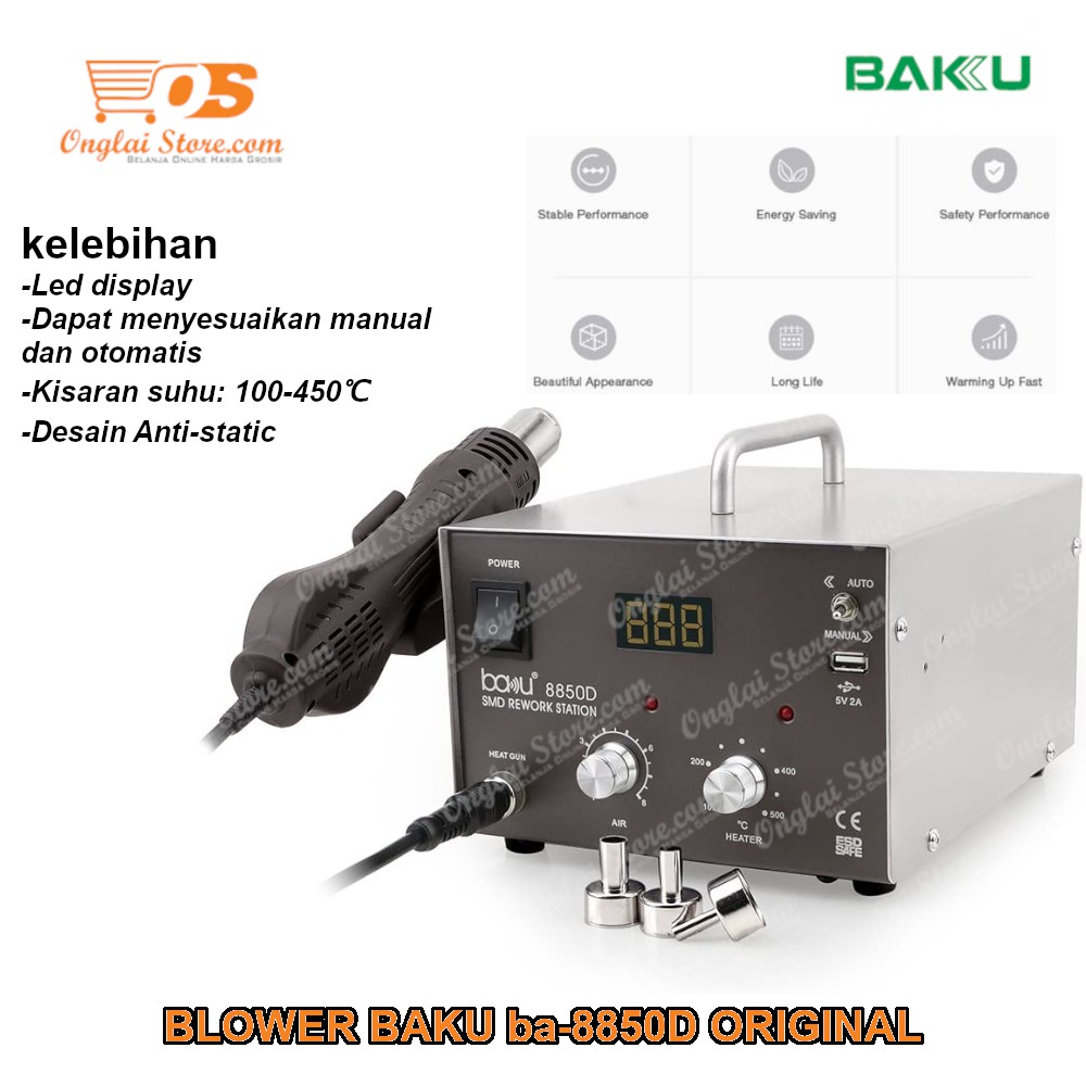 BLOWER BAKU ba-8850D ORIGINAL
