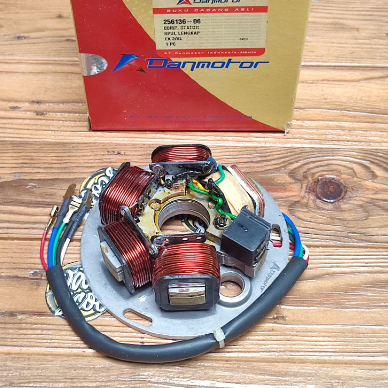 SPUL SET CDI VESPA DANMOTOR SPUL KOMPLIT VESPA CDI VESPA EXCLUSIVE EXCEL VIFO DANMOTOR