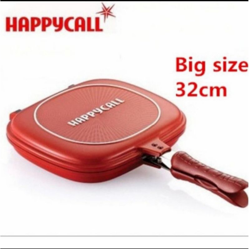 Happy call double pan original big size 32cm original made in korea