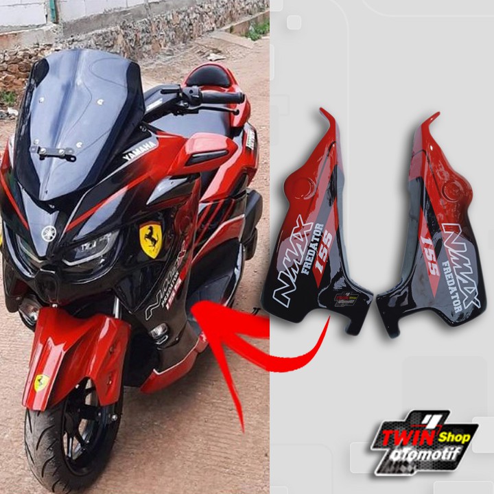 COVER SEIN DEPAN NMAX NEW, BODY PREDATOR ALL NEW NMAX