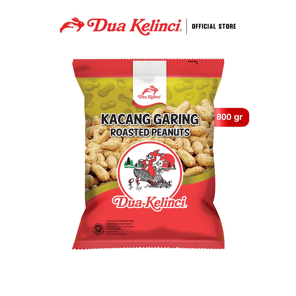  Dua Kelinci  Kacang Garing 800 Gr Shopee Indonesia