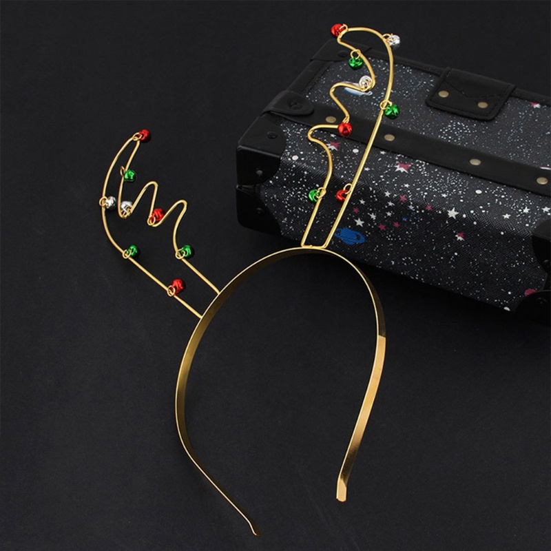 Bando Desain Tanduk Rusa Natal Bahan Logam Untuk Cuci Muka