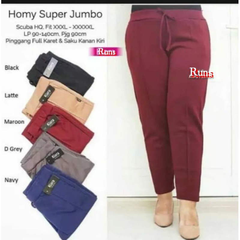 DOTY PANTS SCUBA/CELANA LUNA GARIS TULANG SiIZE STANDAR DAN JUMBO