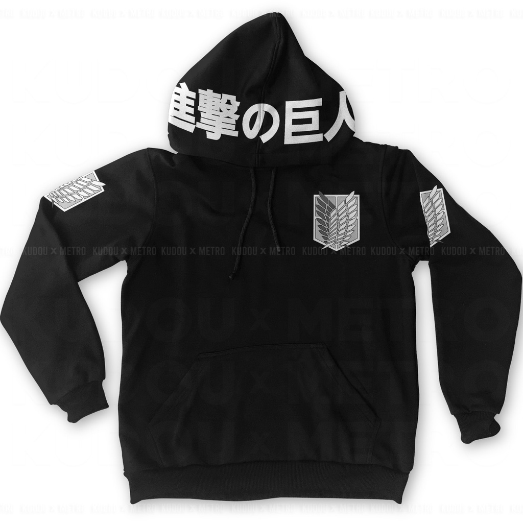 Sweater Attack On Titan SNK Logo Cotton Fleece