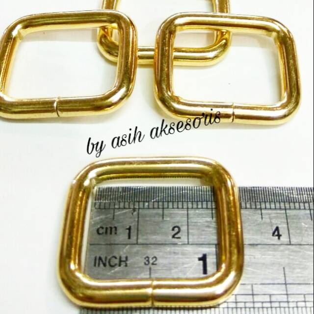 Ring kotak 2,5 cm ( RK 25/5 ) mas muda