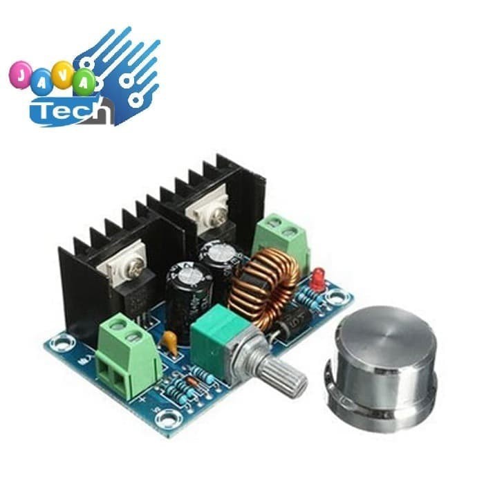 Modul XL4016 DC Step Down Buck Converter 8A 200W + Knob &amp; Spacer