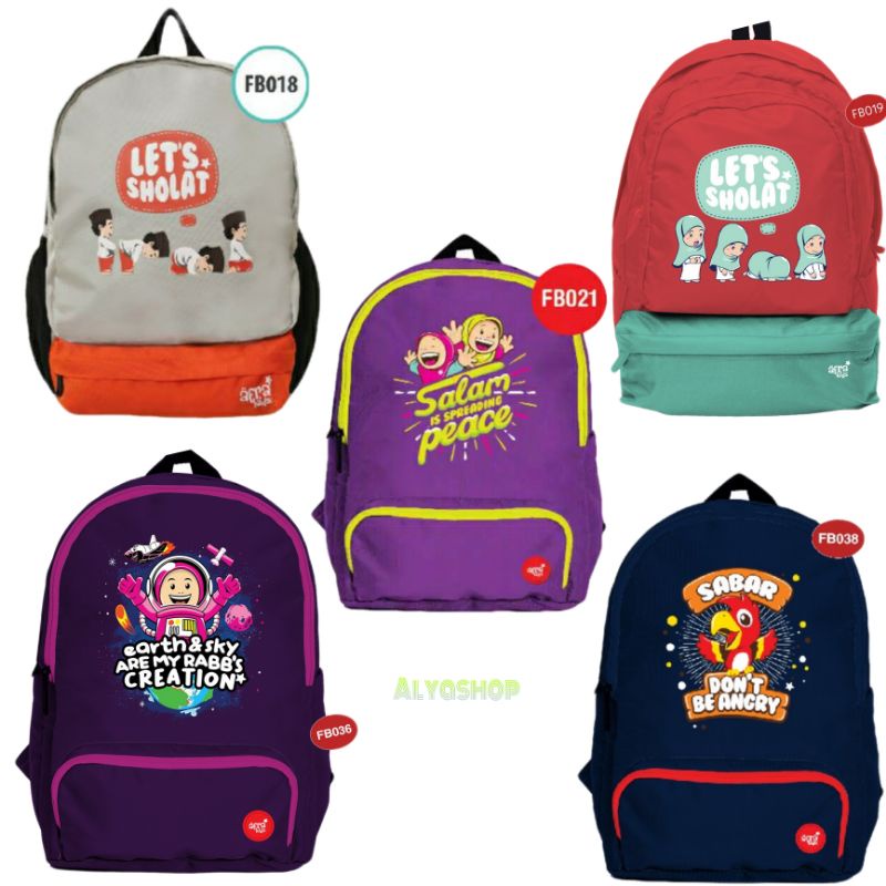 Tas Ransel Anak First Backpack Cocok untuk Paud atau TK FB018 FB019 FB021 FB036 FB029