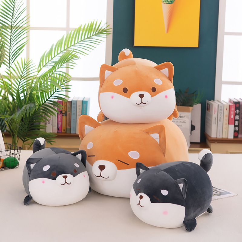 boneka shiba boneka doggy lucu boneka shiba inu boneka impor halus soft doll kado lucu boneka anjing