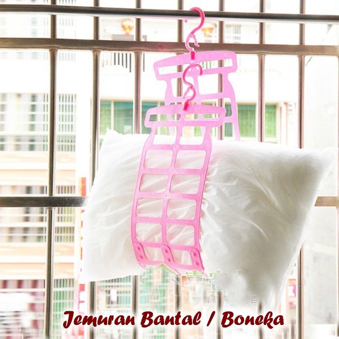 IKILOSHOP gantungan jemuran bantal boneka hanger jemuran guling