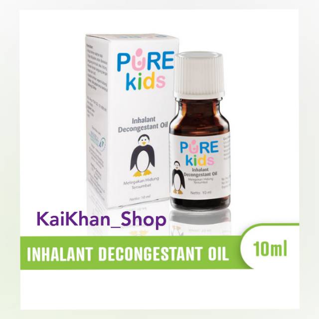 Pure Kids Inhalant Decongestant Oil - 10ml