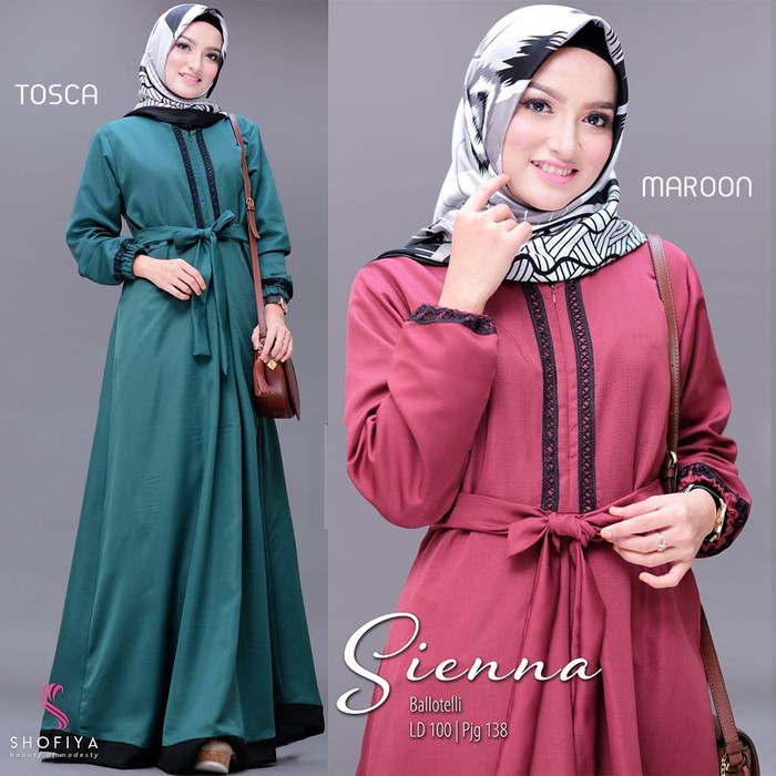 Baju Gamis Sienna dress maxi