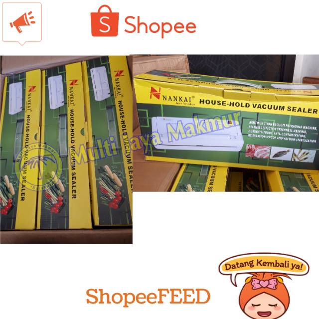 VACUUM SEALER FRESH/ MESIN VAKUUM MAKANAN / SEALER FOOD