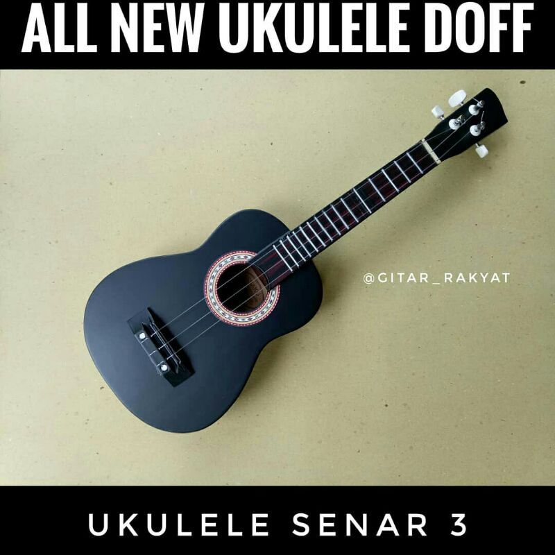 UKULELE | DOFF | UKULELE | SENAR TIGA | UKULELE | MURAH | UKULELE SOPRANO | UKULELE DOFF | KENTRUNG