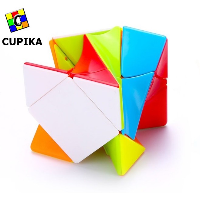 Rubik 3x3 SKEWB Twisty twisted Puzzle Stickerless