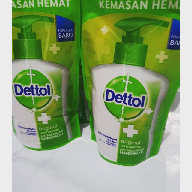 SABUN CAIR ISI ULANG REFILL DETTOL ORIGINAL HANDWASH ANTISEPTIK 200 ML