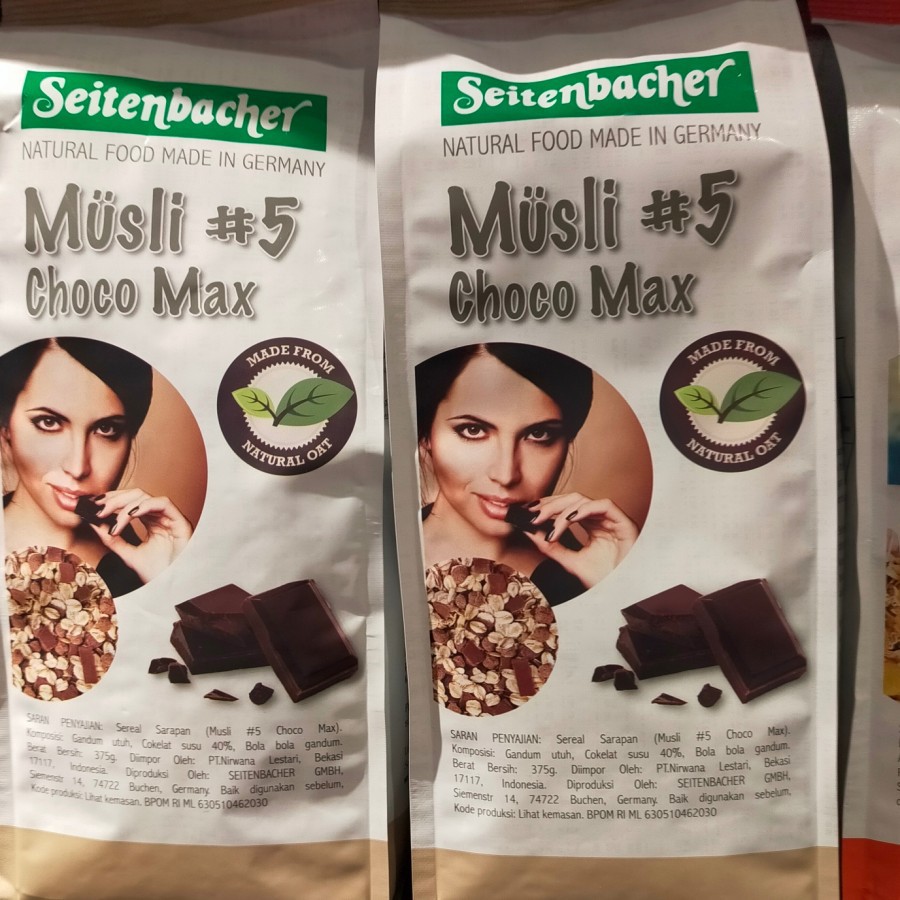 

seitenbacher musli #5 choco max 375gr