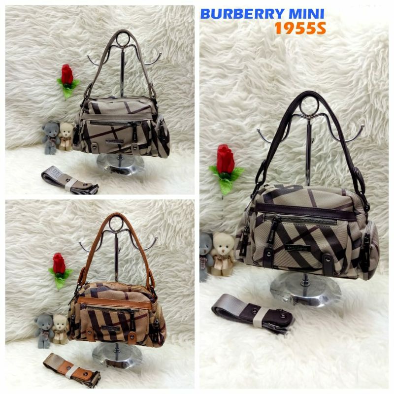 Tas Selempang Burberry 1955s Import Premium