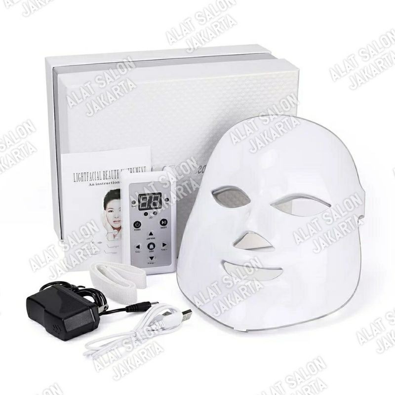 Alat kecantikan PhotonDynamicTherapy PDT mask 7 warna 7 in 1