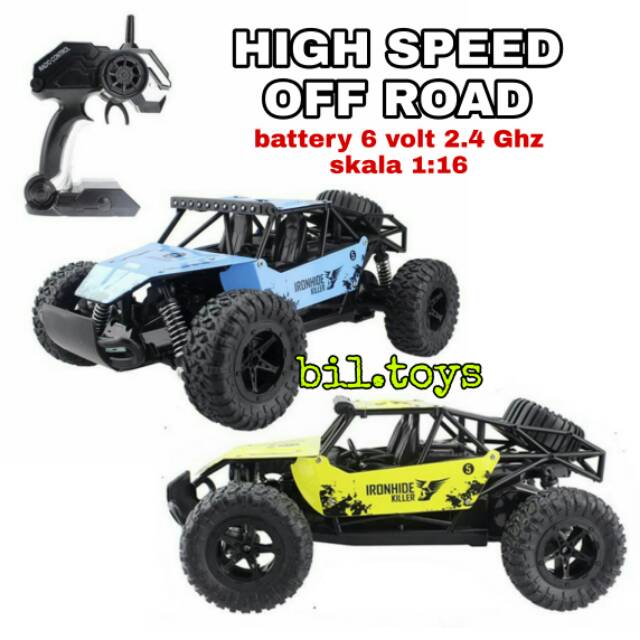 MAINAN RC BUGGY REMOTE CONTROL OFF ROAD SPEED SLAYER KING CHETAH IRONHIDE KILLER 1:16