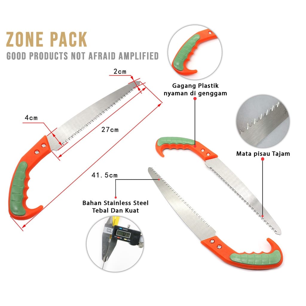Gergaji pruning / prunning saw / gergaji dahan GRJ001
