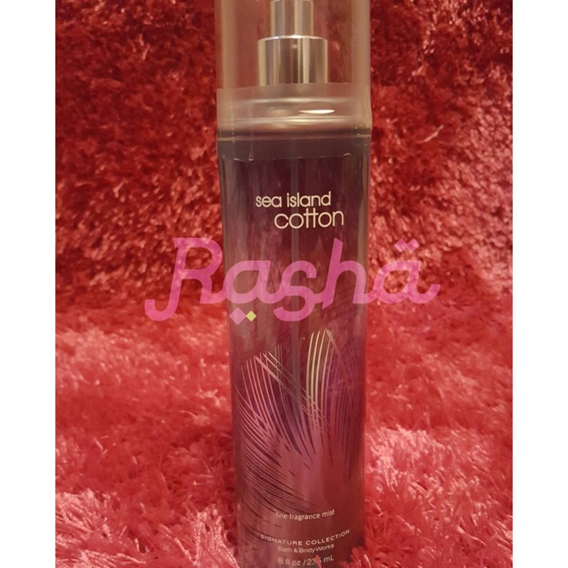 BODY MIST SEA ISLAND COTTON BATH & BODY WORKS BBW