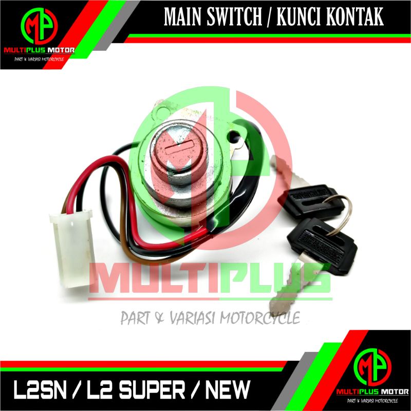 Kunci kontak set only L2G,L2S,L2SN,L2S N,L2 SUPER,L2SUPER,L2 SUPER NEW