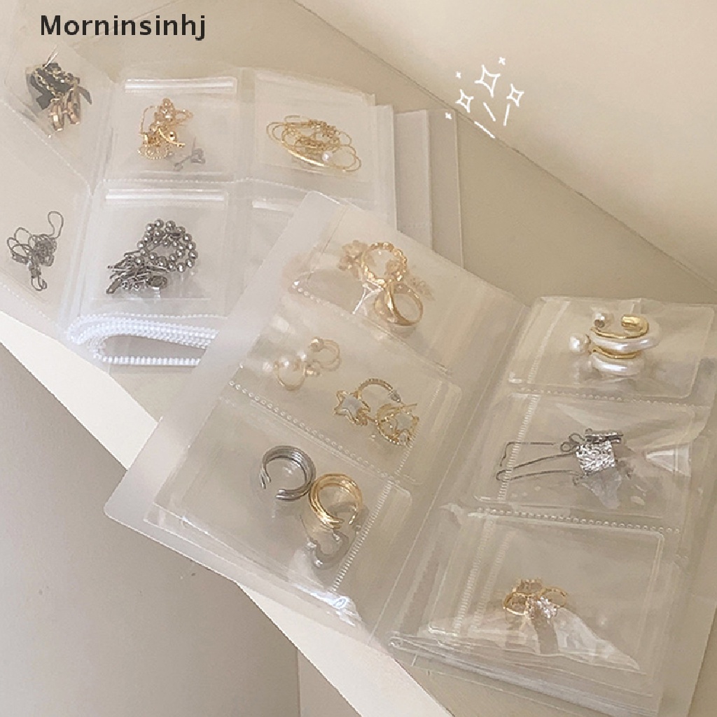 Mor Buku Album Organizer Perhiasan Anting Kalung Model Lipat