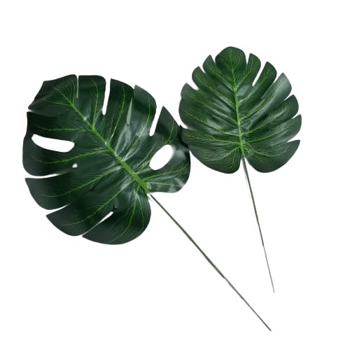 DAUN MONSTERA tangkai tanaman daun palsu gantung anggur sirih gading daun imitasi